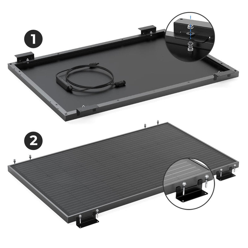 Load image into Gallery viewer, EcoFlow US EcoFlow Rigid Solar Panel Mounting Feet