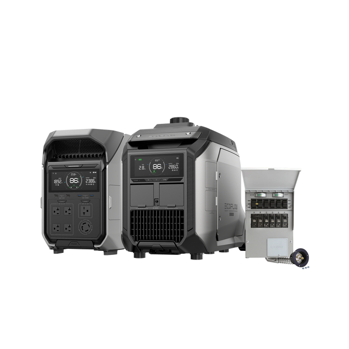 DELTA Pro 3 + Smart Generator 4000+ Transfer Switch