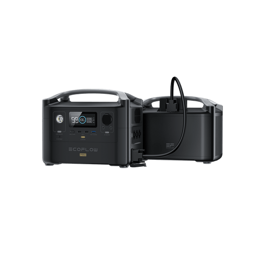EcoFlow RIVER Pro + EcoFlow RIVER Pro Extra Battery